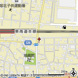 静岡県浜松市中央区高塚町193周辺の地図