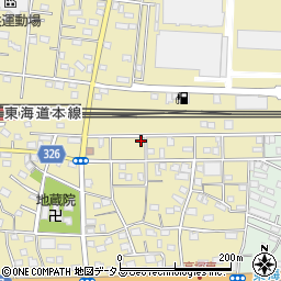 七田チャイルドアカデミー浜松西教室周辺の地図