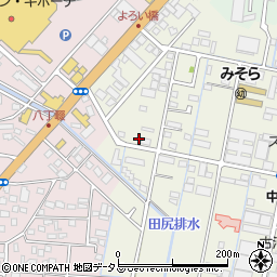 静岡県浜松市中央区神田町445周辺の地図