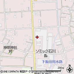 静岡県浜松市中央区古川町740周辺の地図