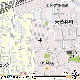 静岡県浜松市中央区東若林町973周辺の地図