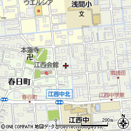 静岡県浜松市中央区神田町153周辺の地図