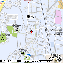 三重県津市垂水871周辺の地図