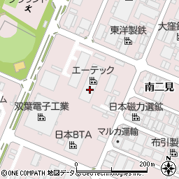 エーテック株式会社　資材グループ周辺の地図