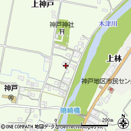 三重県伊賀市上神戸356周辺の地図