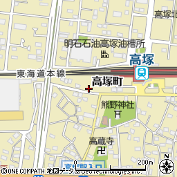静岡県浜松市中央区高塚町2024周辺の地図