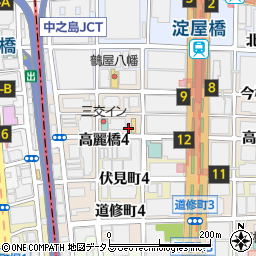 大阪ヨネイビル周辺の地図