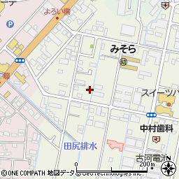 静岡県浜松市中央区神田町448周辺の地図