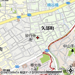 兵庫県神戸市兵庫区矢部町29周辺の地図