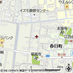 静岡県浜松市中央区神田町287周辺の地図