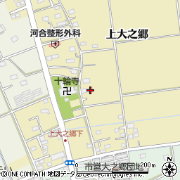 静岡県磐田市上大之郷596周辺の地図