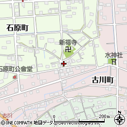 静岡県浜松市中央区石原町26周辺の地図