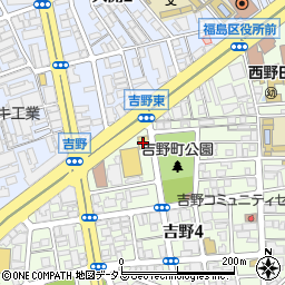 ガスト野田阪神店周辺の地図
