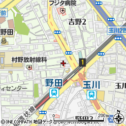 MOS BURGER JR野田店周辺の地図