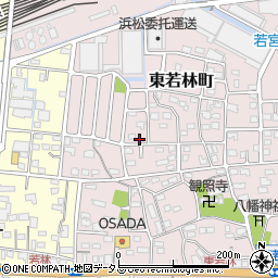 静岡県浜松市中央区東若林町665周辺の地図