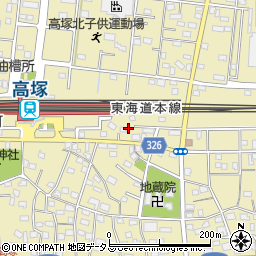 静岡県浜松市中央区高塚町1004周辺の地図