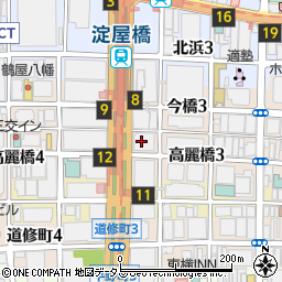 東京海上日動火災保険株式会社　関西営業第一部・営業第三課周辺の地図