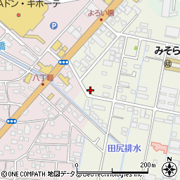 静岡県浜松市中央区神田町431周辺の地図