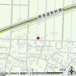 静岡県浜松市中央区篠原町1798周辺の地図