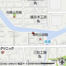 静岡県湖西市新居町新居11周辺の地図