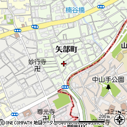 兵庫県神戸市兵庫区矢部町32周辺の地図