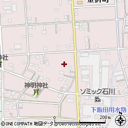 静岡県浜松市中央区金折町306周辺の地図