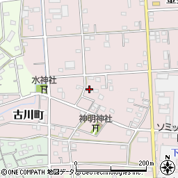 静岡県浜松市中央区古川町308周辺の地図