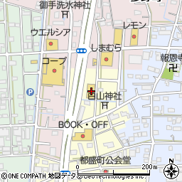 静岡県浜松市中央区都盛町11周辺の地図