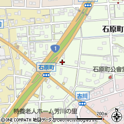 静岡県浜松市中央区石原町518周辺の地図