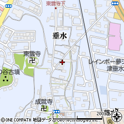 三重県津市垂水872-2周辺の地図