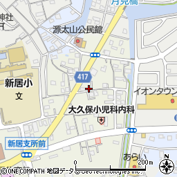 静岡県湖西市新居町浜名187周辺の地図