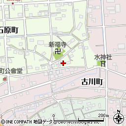 静岡県浜松市中央区石原町23周辺の地図