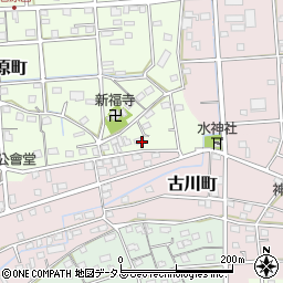 静岡県浜松市中央区石原町22周辺の地図