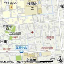 静岡県浜松市中央区神田町135周辺の地図