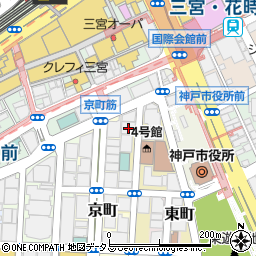兵庫県神戸市中央区江戸町94周辺の地図