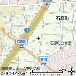 静岡県浜松市中央区石原町515周辺の地図