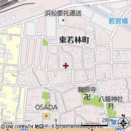 静岡県浜松市中央区東若林町669周辺の地図
