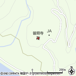 普照寺周辺の地図