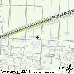静岡県浜松市中央区篠原町1966周辺の地図