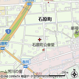 静岡県浜松市中央区石原町58周辺の地図