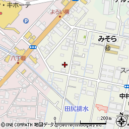 静岡県浜松市中央区神田町447周辺の地図