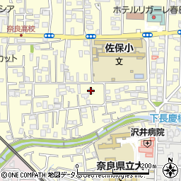 奈良市立若草公民館佐保分館周辺の地図