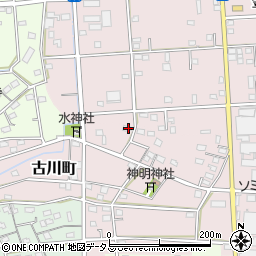 静岡県浜松市中央区古川町302周辺の地図