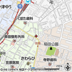 株式会社東宝ハウジング周辺の地図