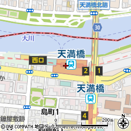 カフェテラス トリコロール 京阪シティーモール店周辺の地図