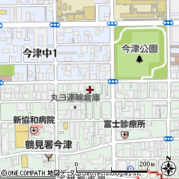 日本電商東営業所周辺の地図