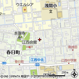 静岡県浜松市中央区神田町150周辺の地図