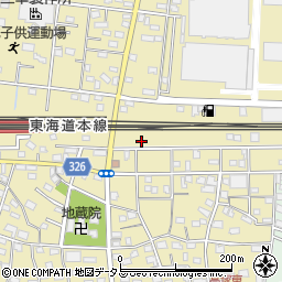 静岡県浜松市中央区高塚町187周辺の地図