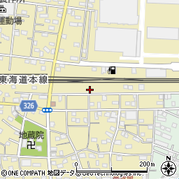 静岡県浜松市中央区高塚町113周辺の地図