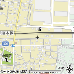 静岡県浜松市中央区高塚町108周辺の地図